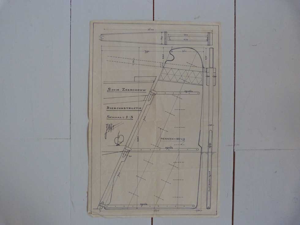 Zeeschouw te koop, Gipon, Kooijman en de Vries, schouw, platbodem